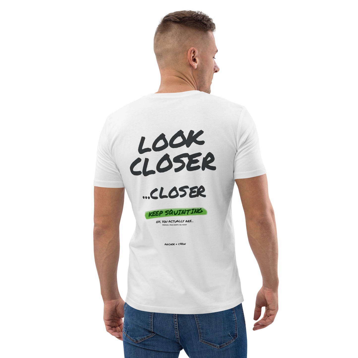Small Print Annotations Organic Cotton T-Shirt