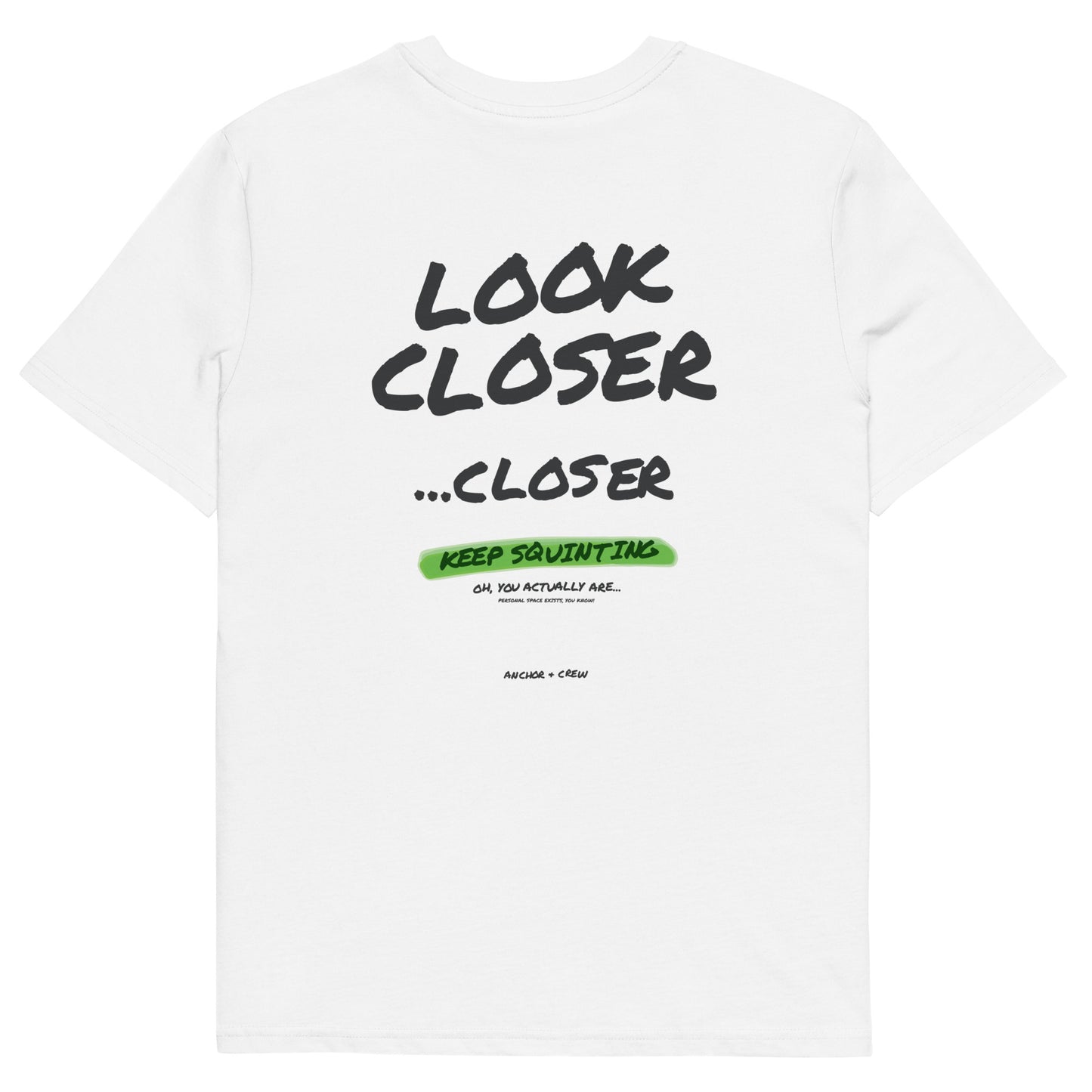 Small Print Annotations Organic Cotton T-Shirt