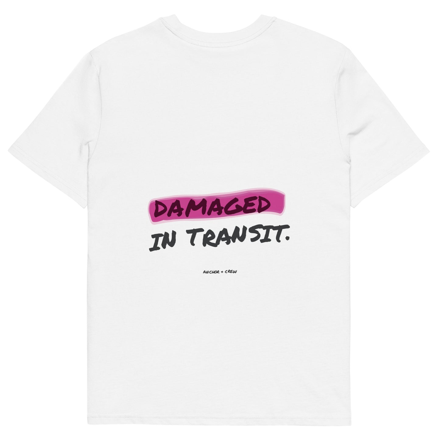 Out For Delivery Annotations Organic Cotton T-Shirt