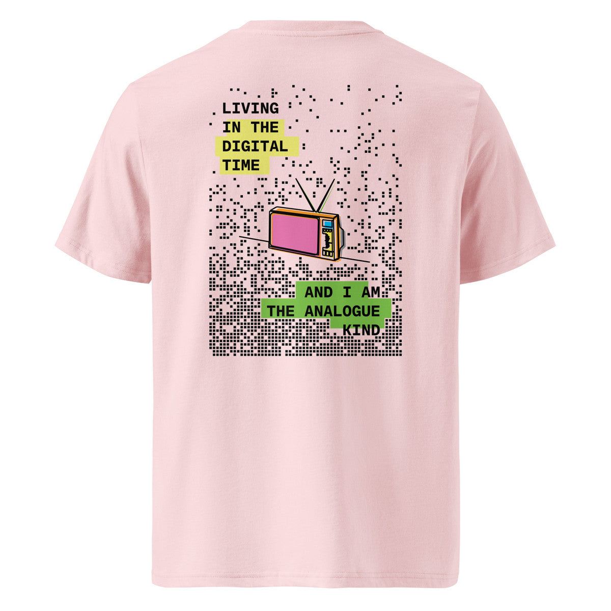 ANCHOR & CREW Tele Digital Time vs. Analogue Kind Organic Cotton T-Shirt