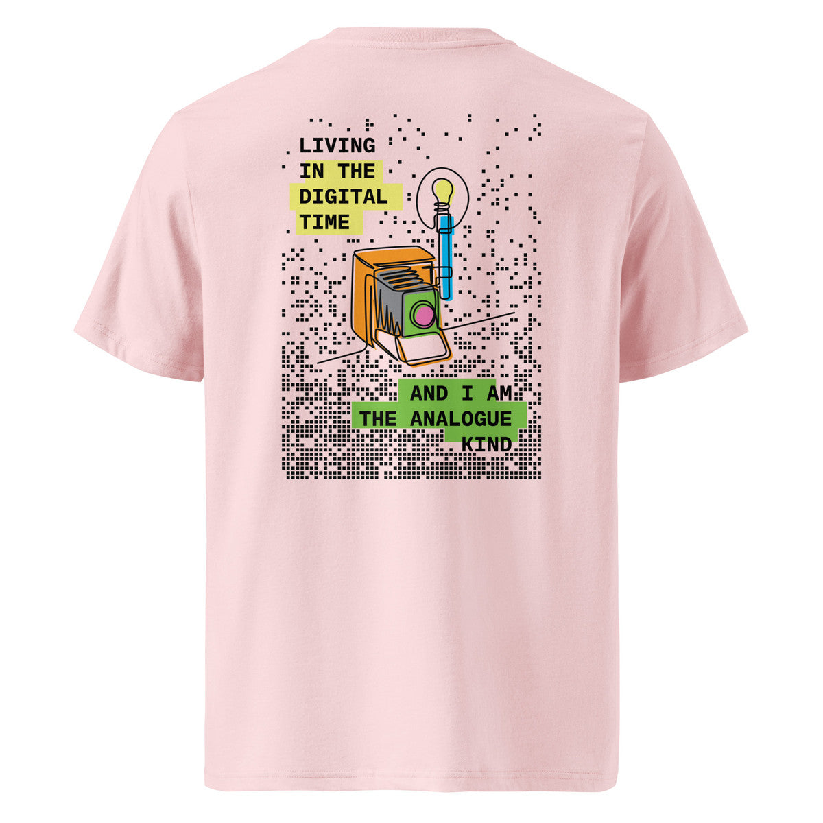 ANCHOR & CREW Camera Digital Time x Analogue Kind Organic Cotton T-Shirt