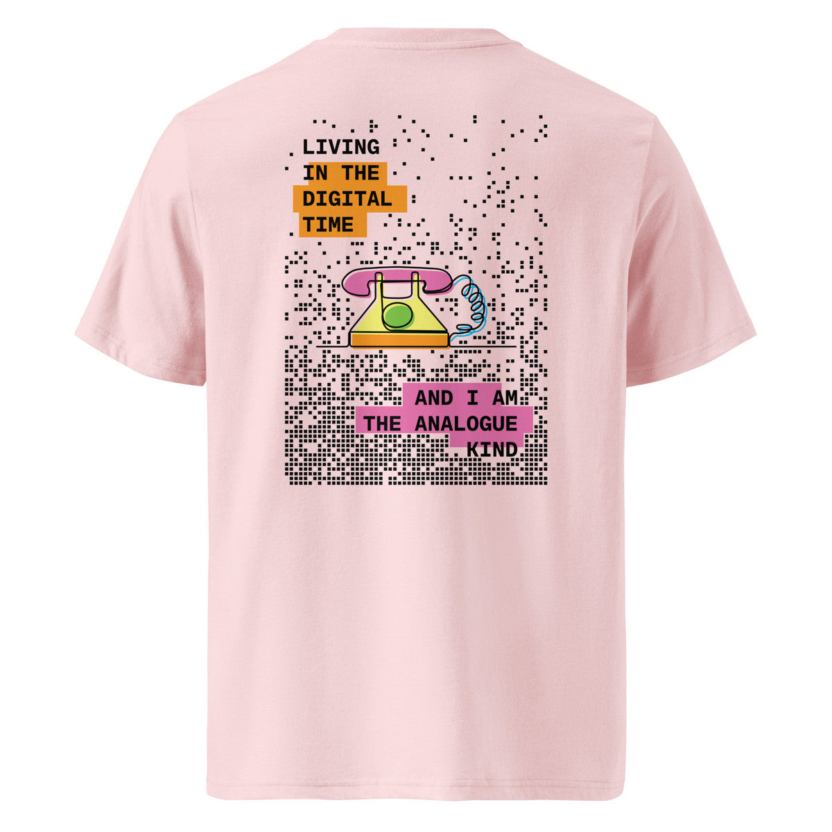 ANCHOR & CREW Phone Digital Time x Analogue Kind Organic Cotton T-Shirt