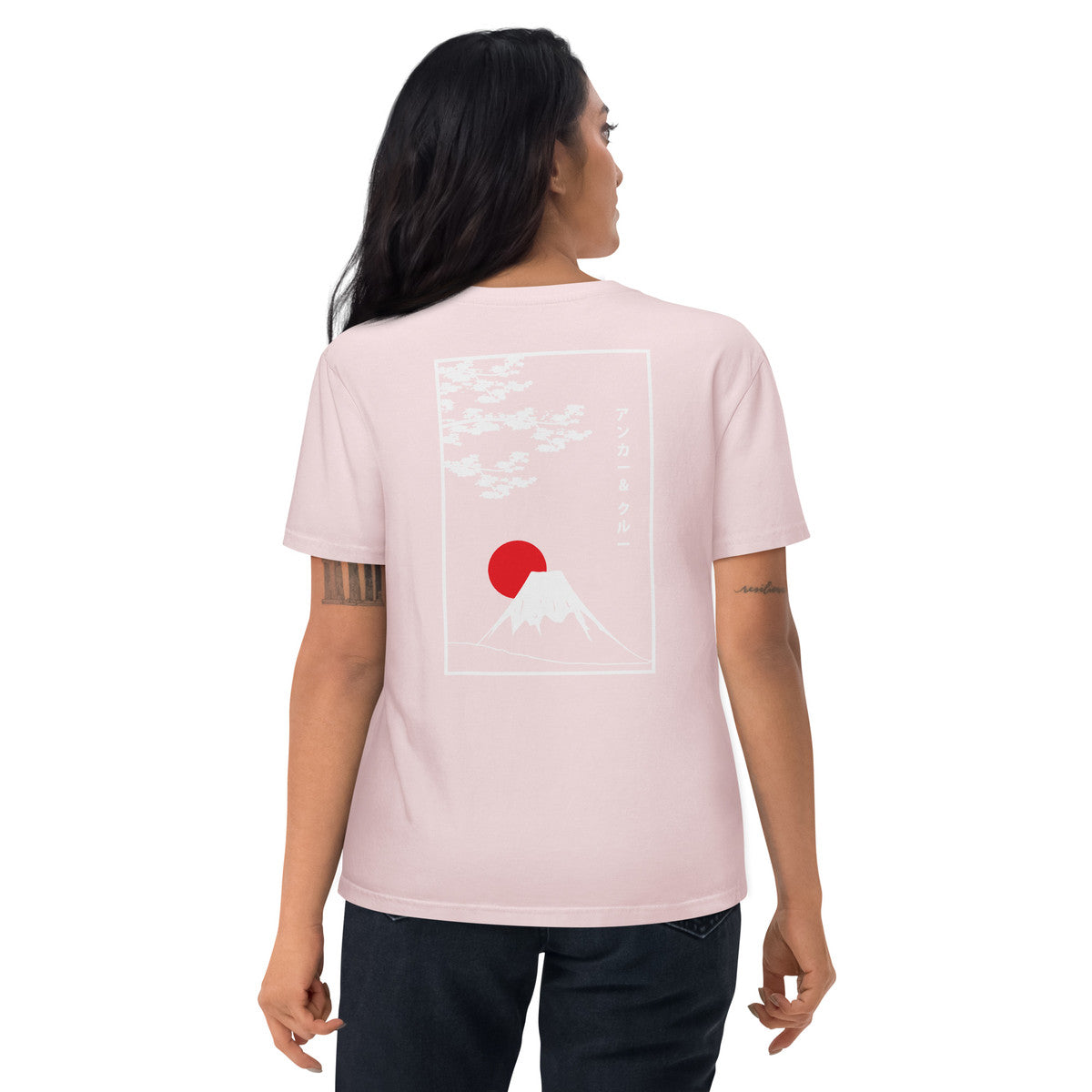 ANCHOR & CREW Mount Fuji Landmark Organic Cotton T-Shirt