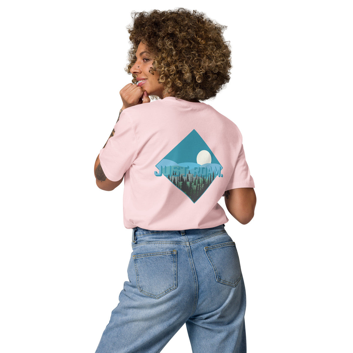 ANCHOR & CREW Just Roam. Peaks Organic Cotton T-Shirt