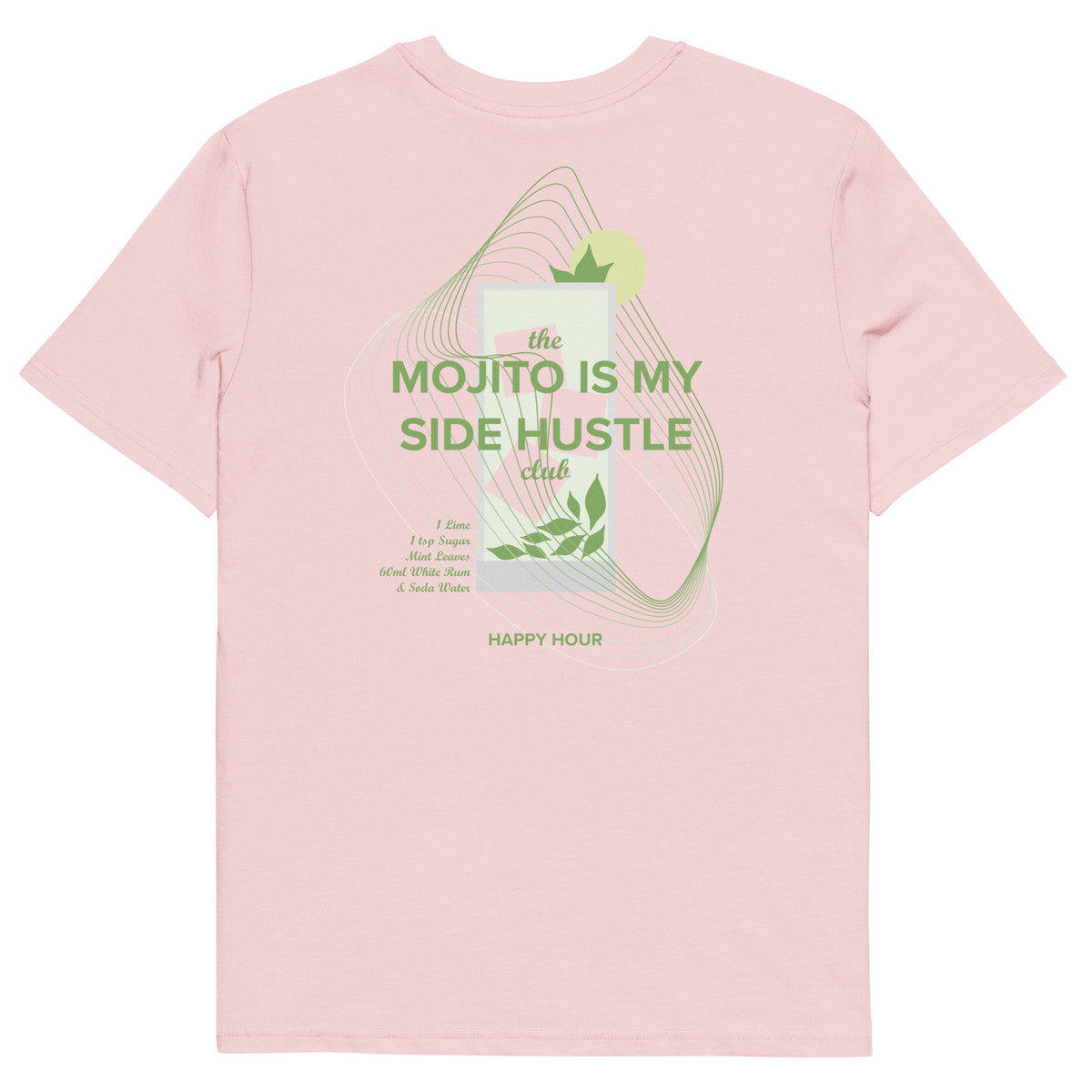 ANCHOR & CREW Mojito Is My Side Hustle Club Organic Cotton T-Shirt