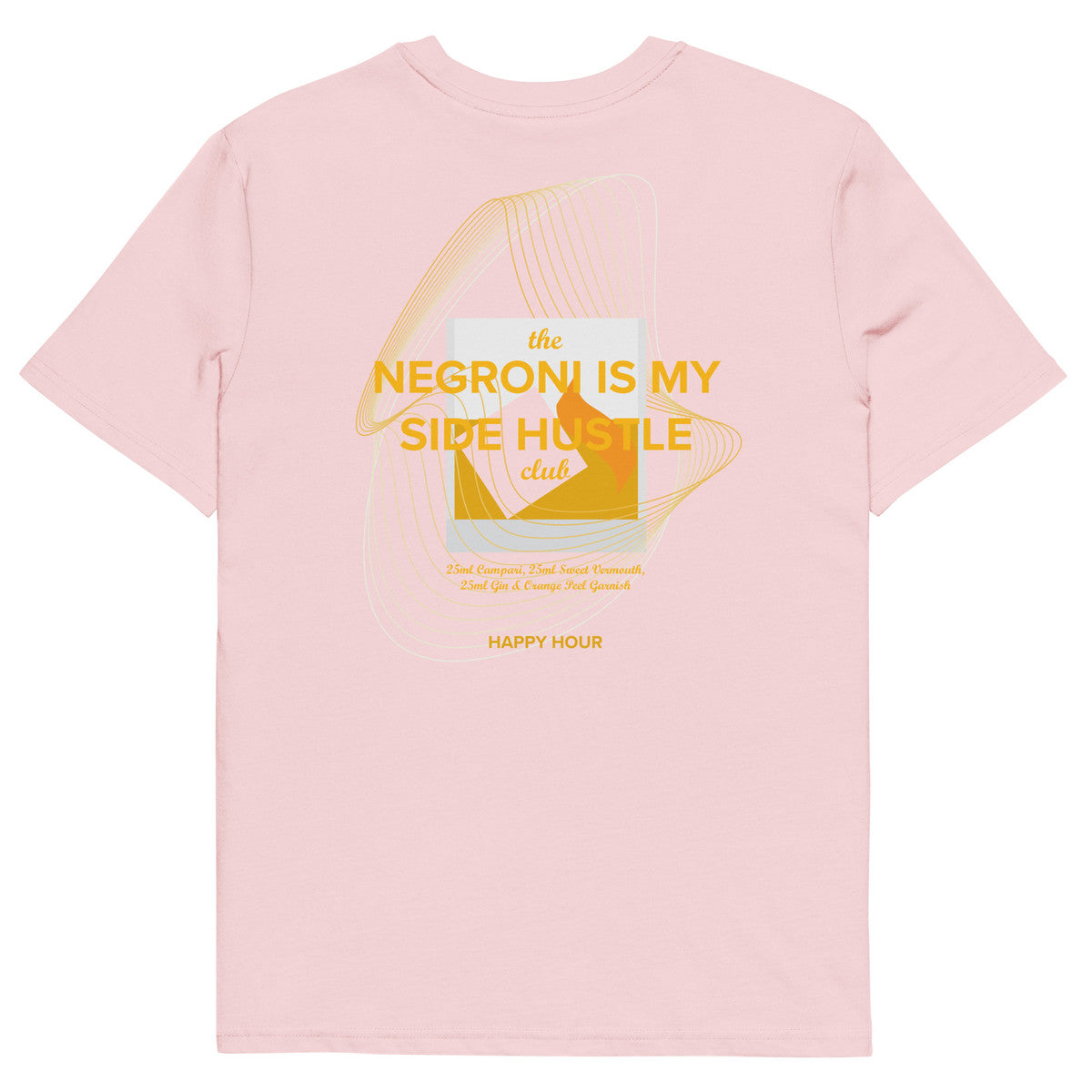 ANCHOR & CREW Negroni Is My Side Hustle Club Organic Cotton T-Shirt