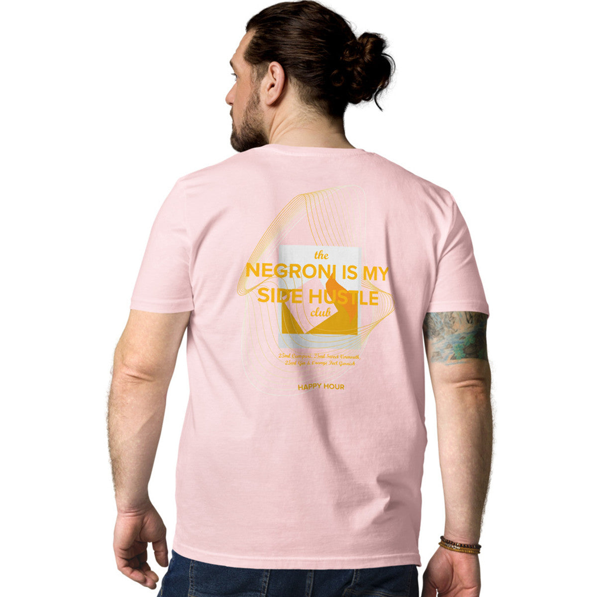 ANCHOR & CREW Negroni Is My Side Hustle Club Organic Cotton T-Shirt