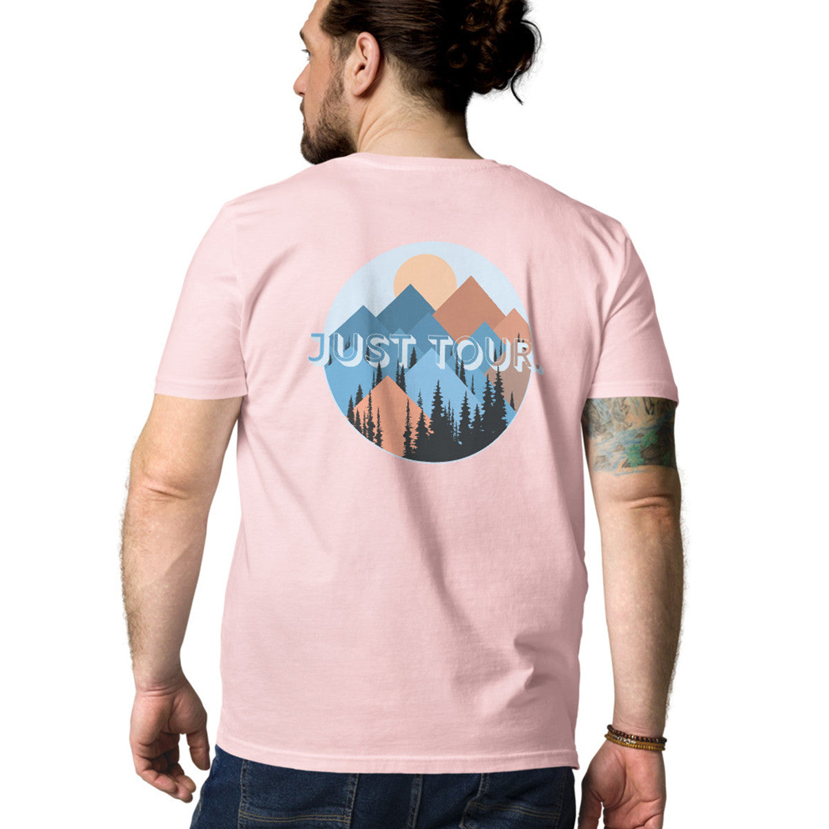 ANCHOR & CREW Just Tour. Seeker Organic Cotton T-Shirt