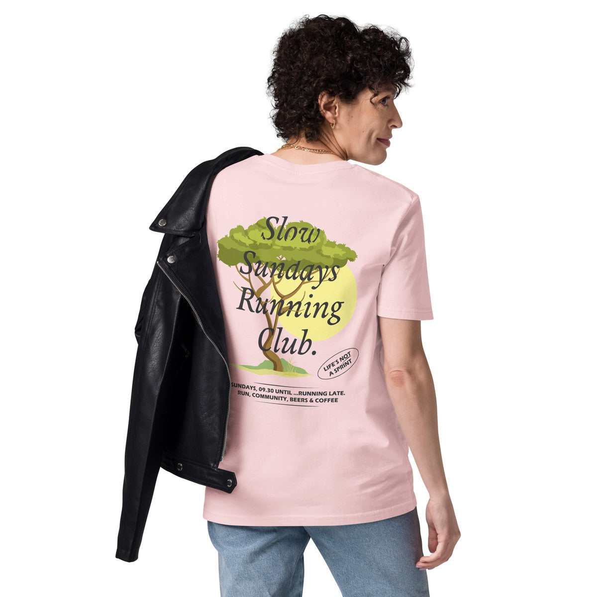 ANCHOR & CREW Savannah Slow Sundays Running Club Organic Cotton T-Shirt