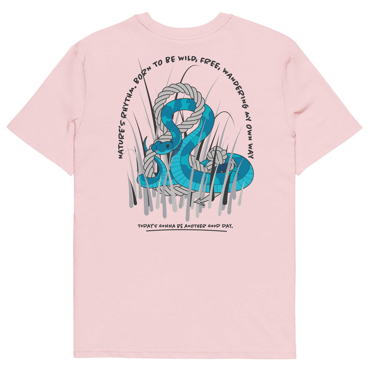 ANCHOR & CREW Snake Another Good Day Organic Cotton T-Shirt