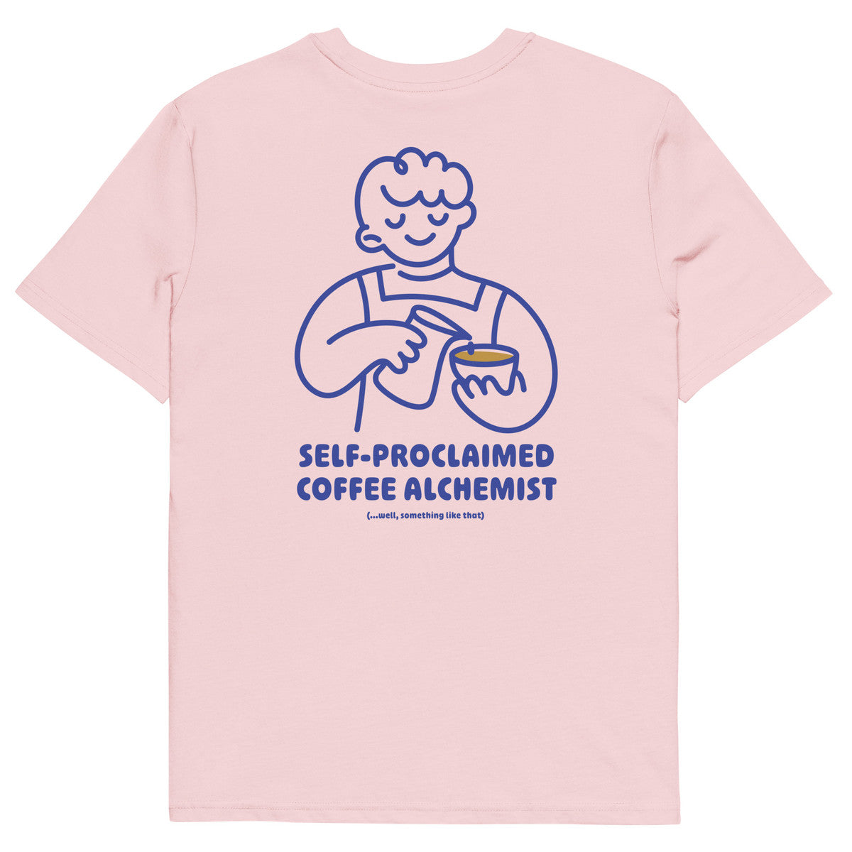 ANCHOR & CREW x GUSTATORY Coffee Alchemist Organic Cotton Embroidered T-Shirt