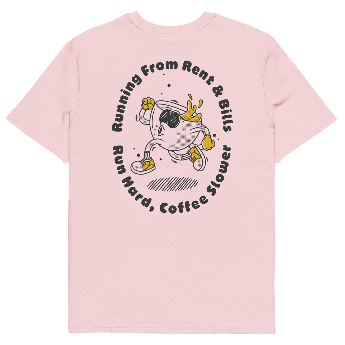 ANCHOR & CREW x GUSTATORY Coffee Over Bills Organic Cotton Embroidered T-Shirt 