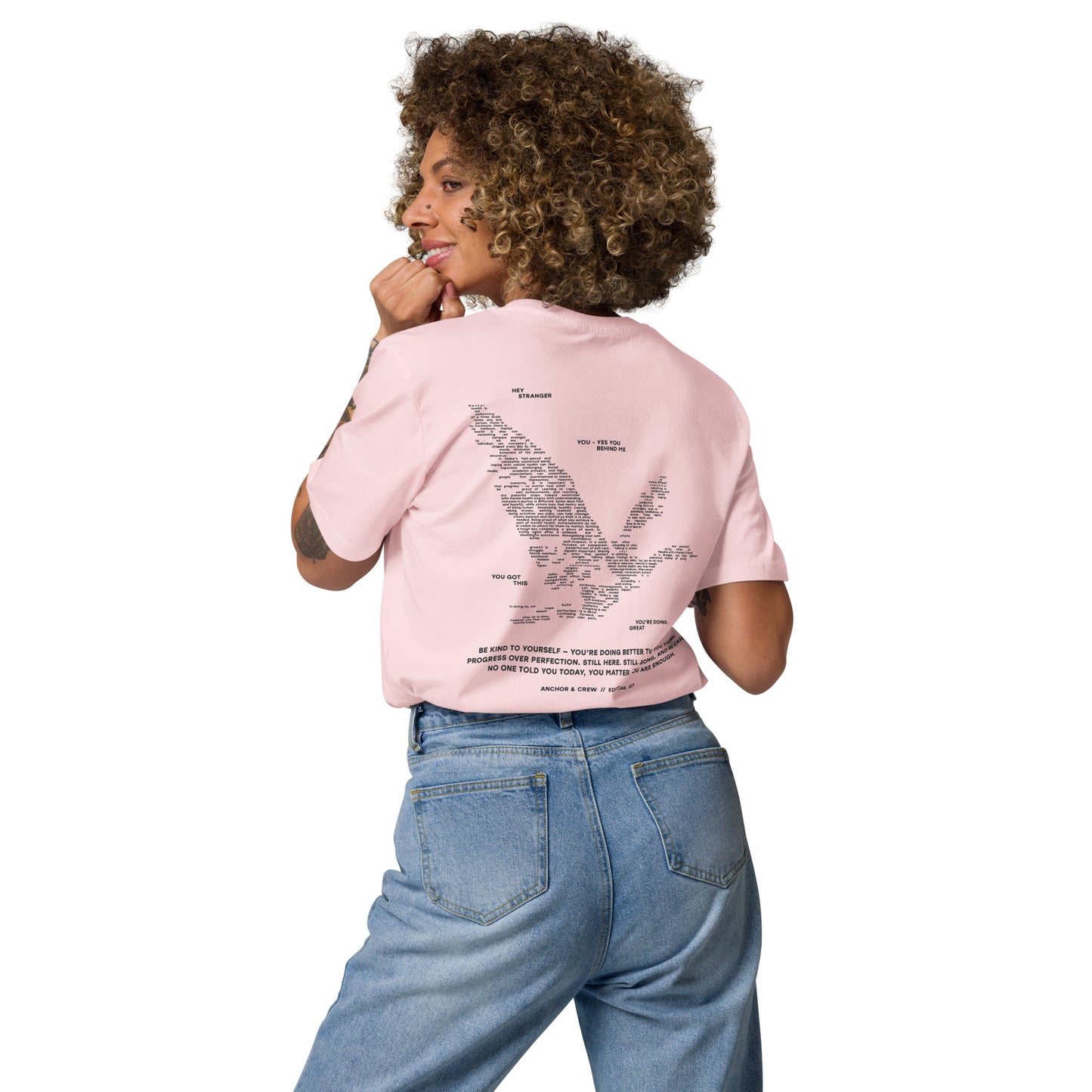 07 You Are Enough x Mental Health EDITIONS Organic Cotton T-Shirt