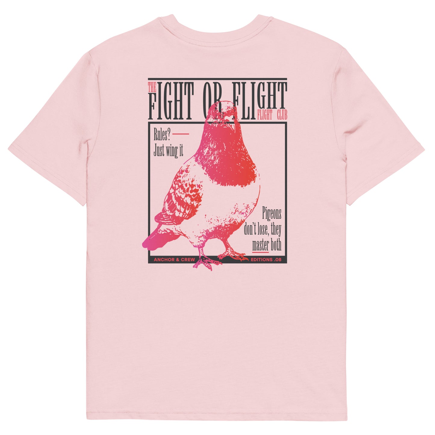 08 Fight Or Flight Club EDITIONS Organic Cotton T-Shirt
