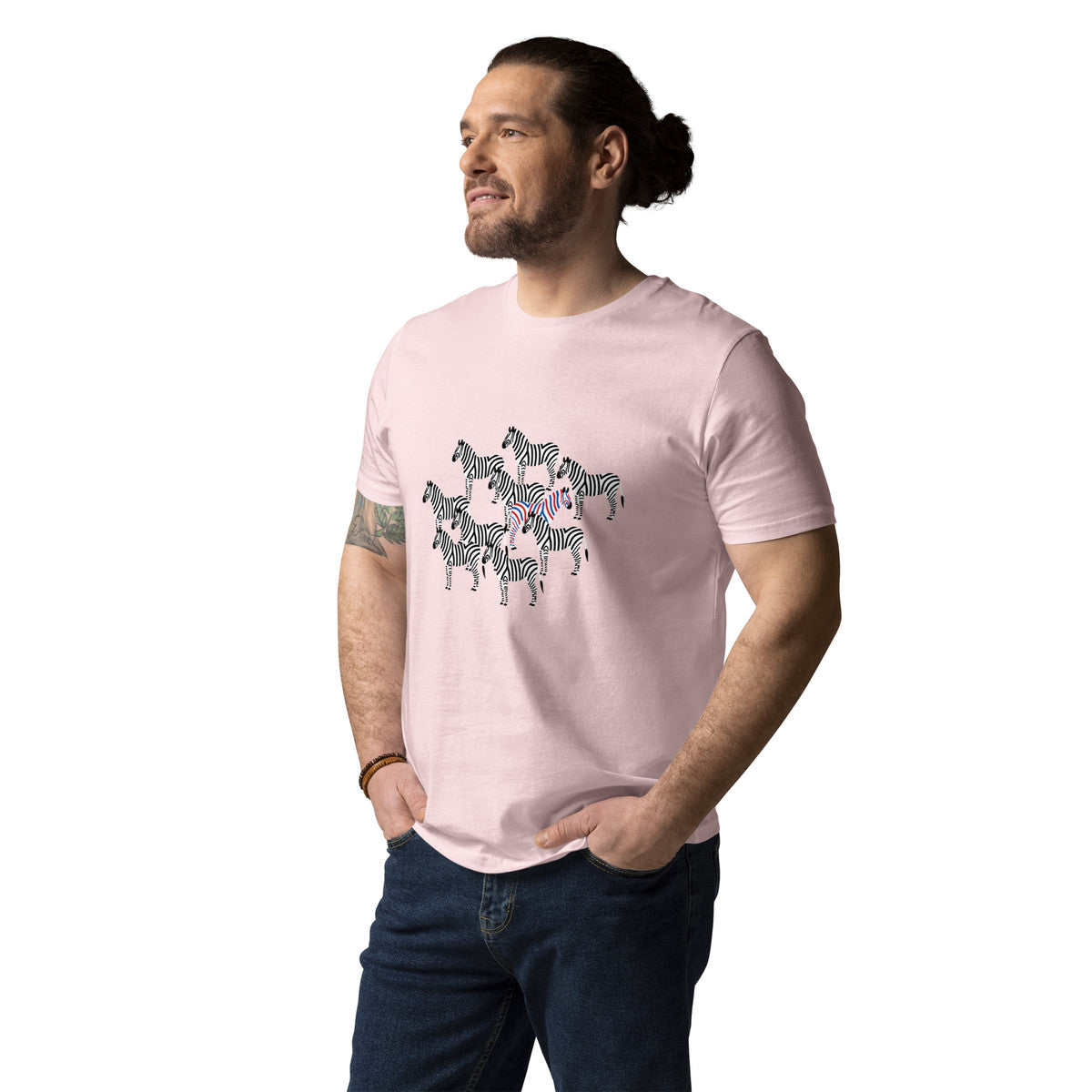 ANCHOR & CREW Zebra Wheres William? Organic Cotton T-Shirt