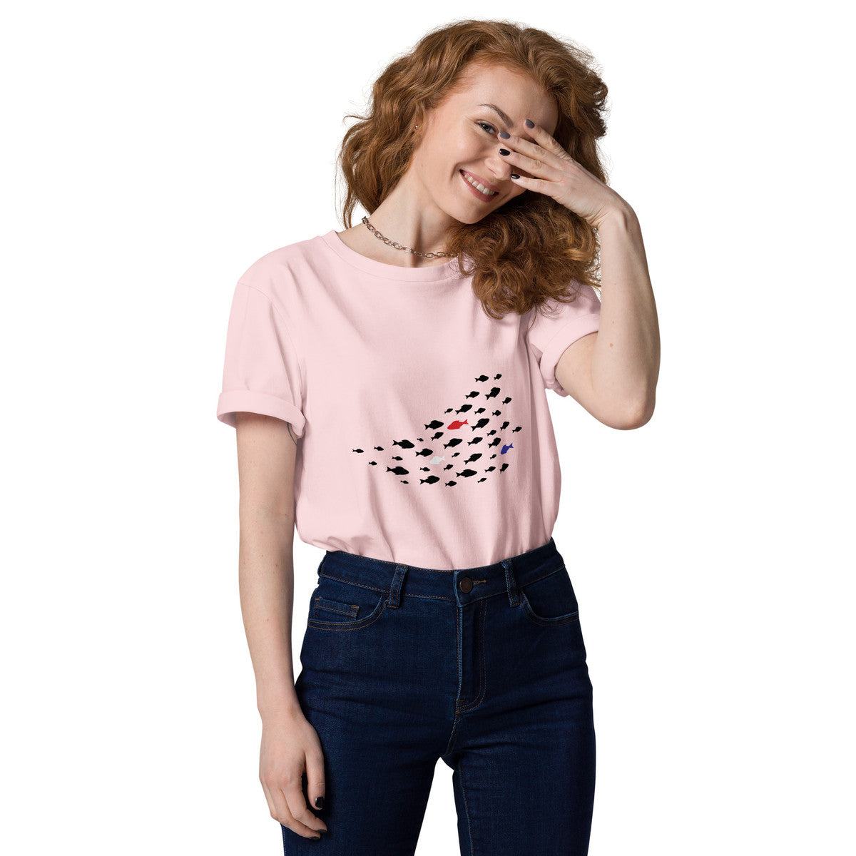 ANCHOR & CREW Fish Wheres William Going? Organic Cotton T-Shirt