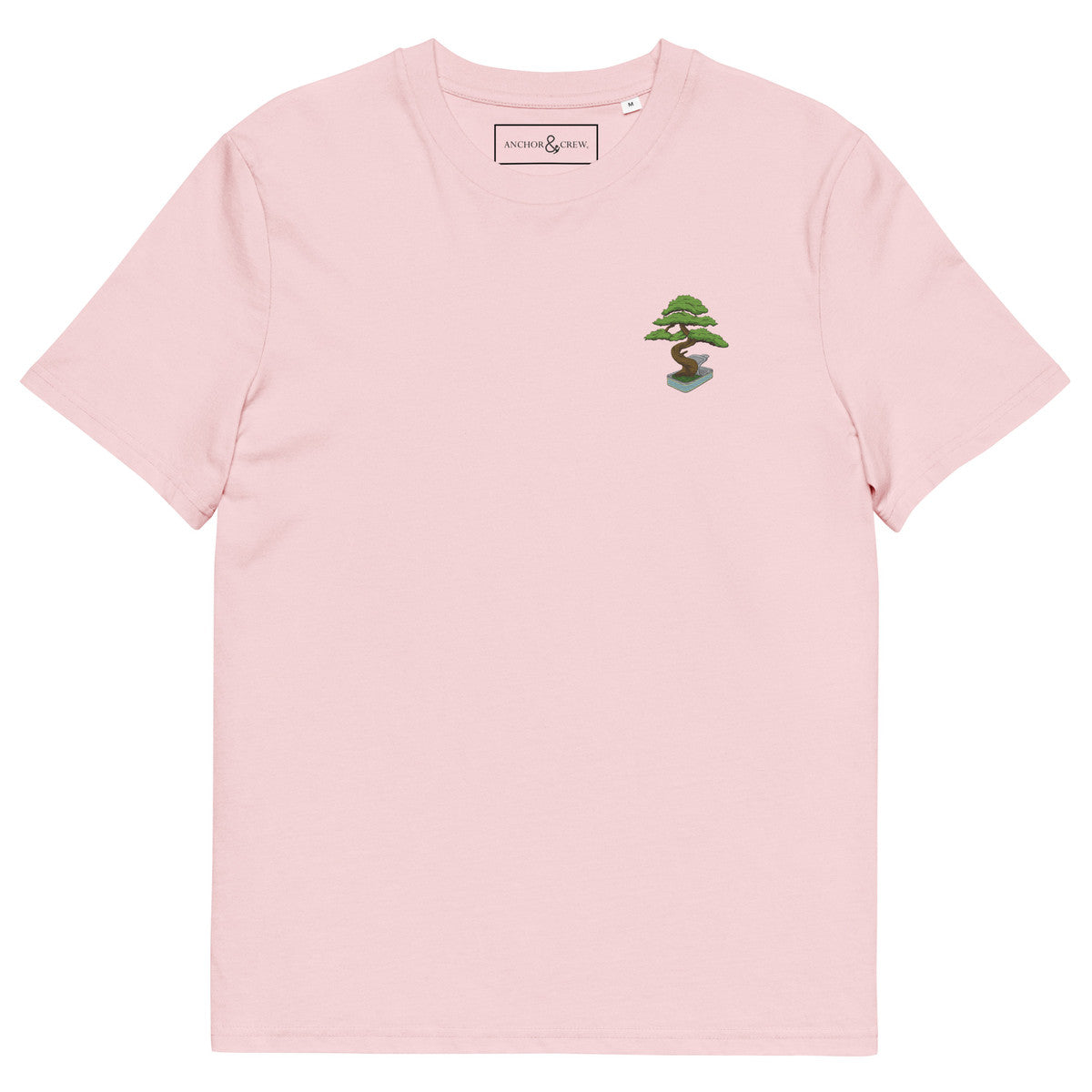 ANCHOR & CREW Bonsai Garden Dystopia Organic Cotton Embroidered T-Shirt