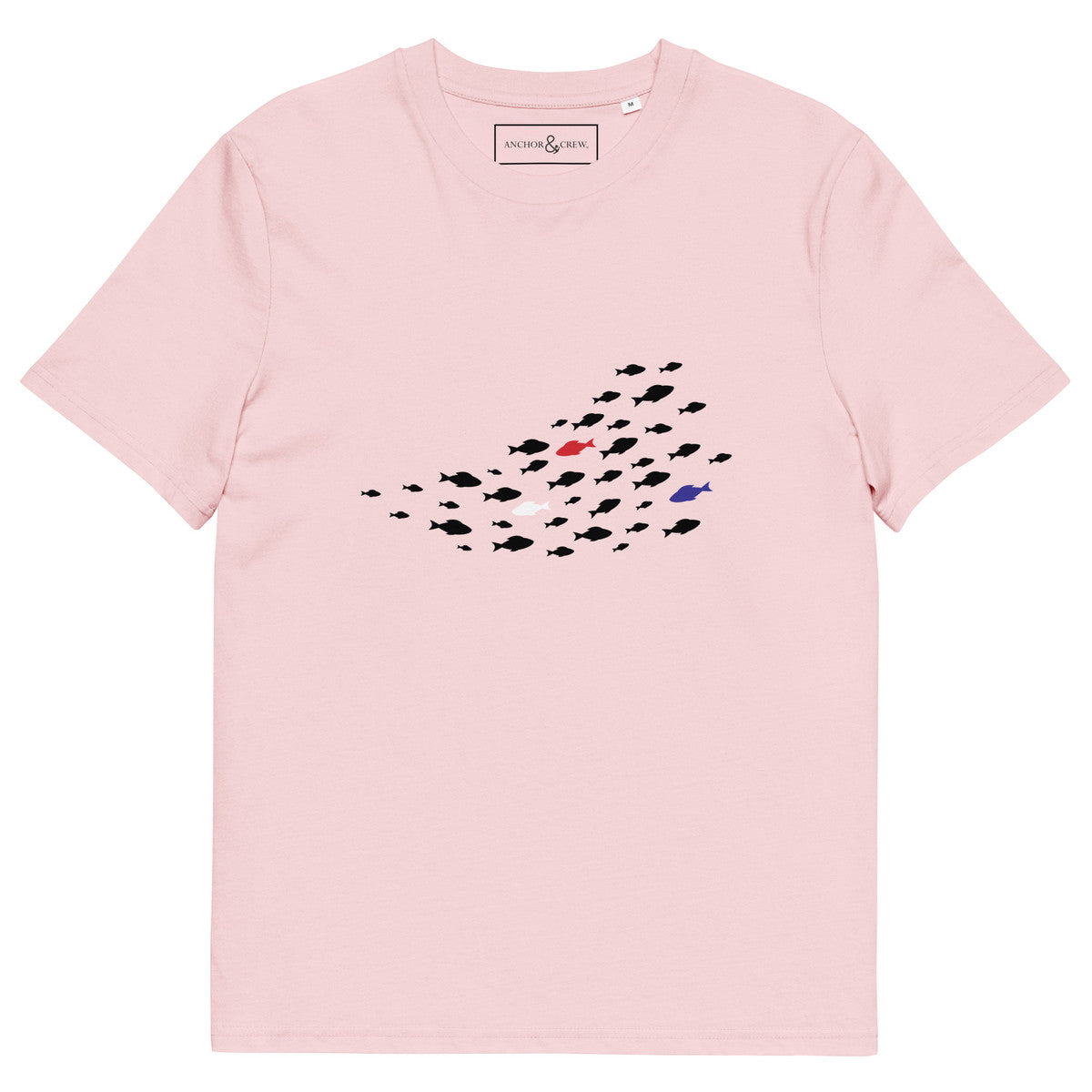 ANCHOR & CREW Fish Wheres William Going? Organic Cotton T-Shirt