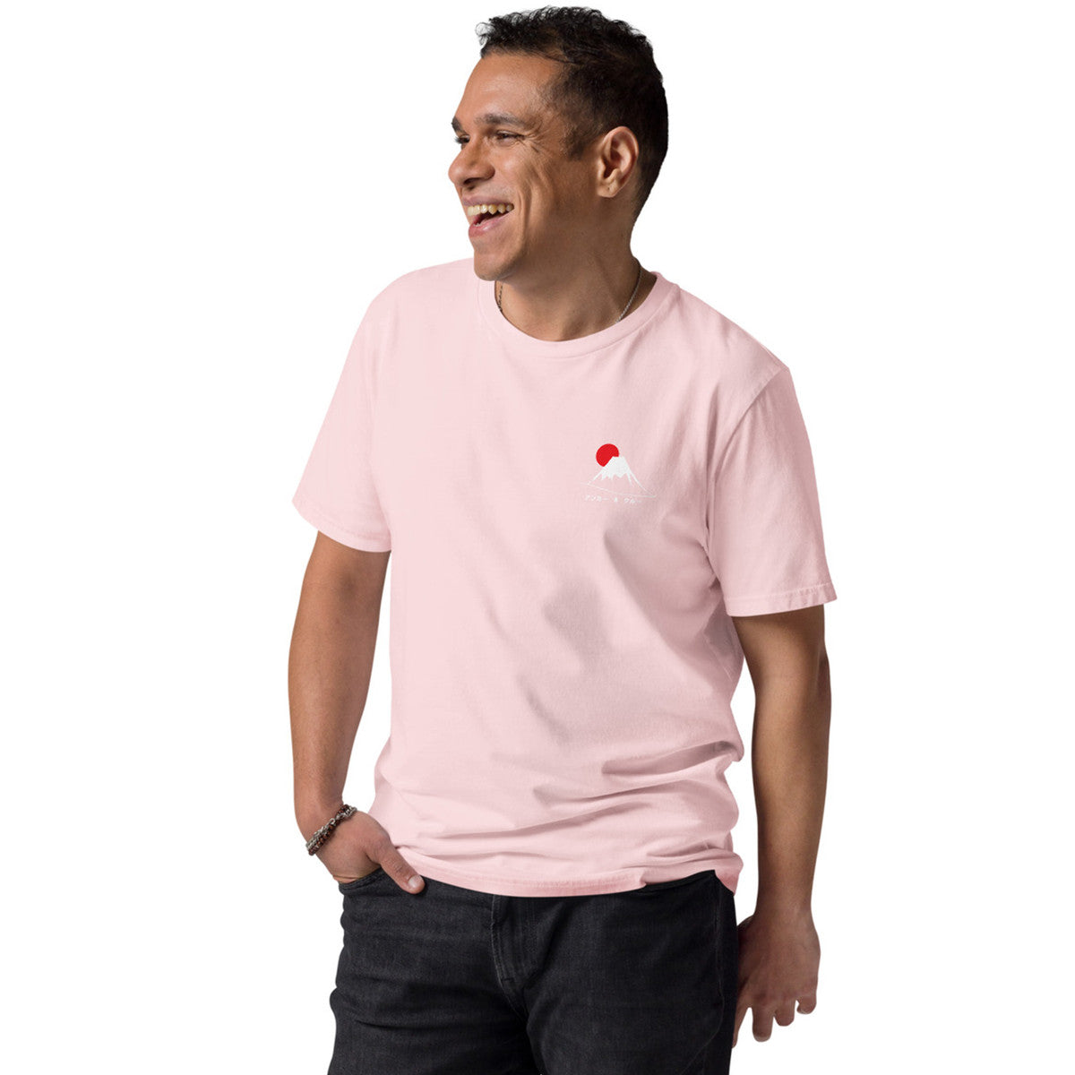 ANCHOR & CREW Mount Fuji Landmark Organic Cotton T-Shirt