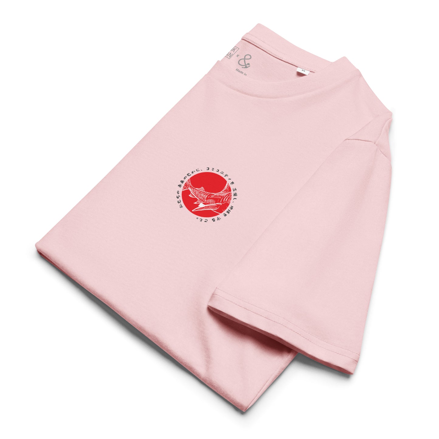 Think Ocean 07 Japan Gurafiku Organic Cotton T-Shirt