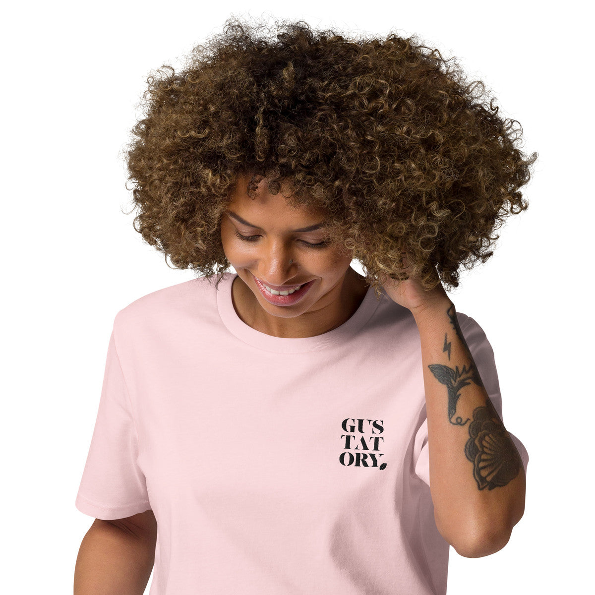 ANCHOR & CREW  GUSTATORY x Berlin Coffee Scene Organic Cotton Embroidered T-Shirt