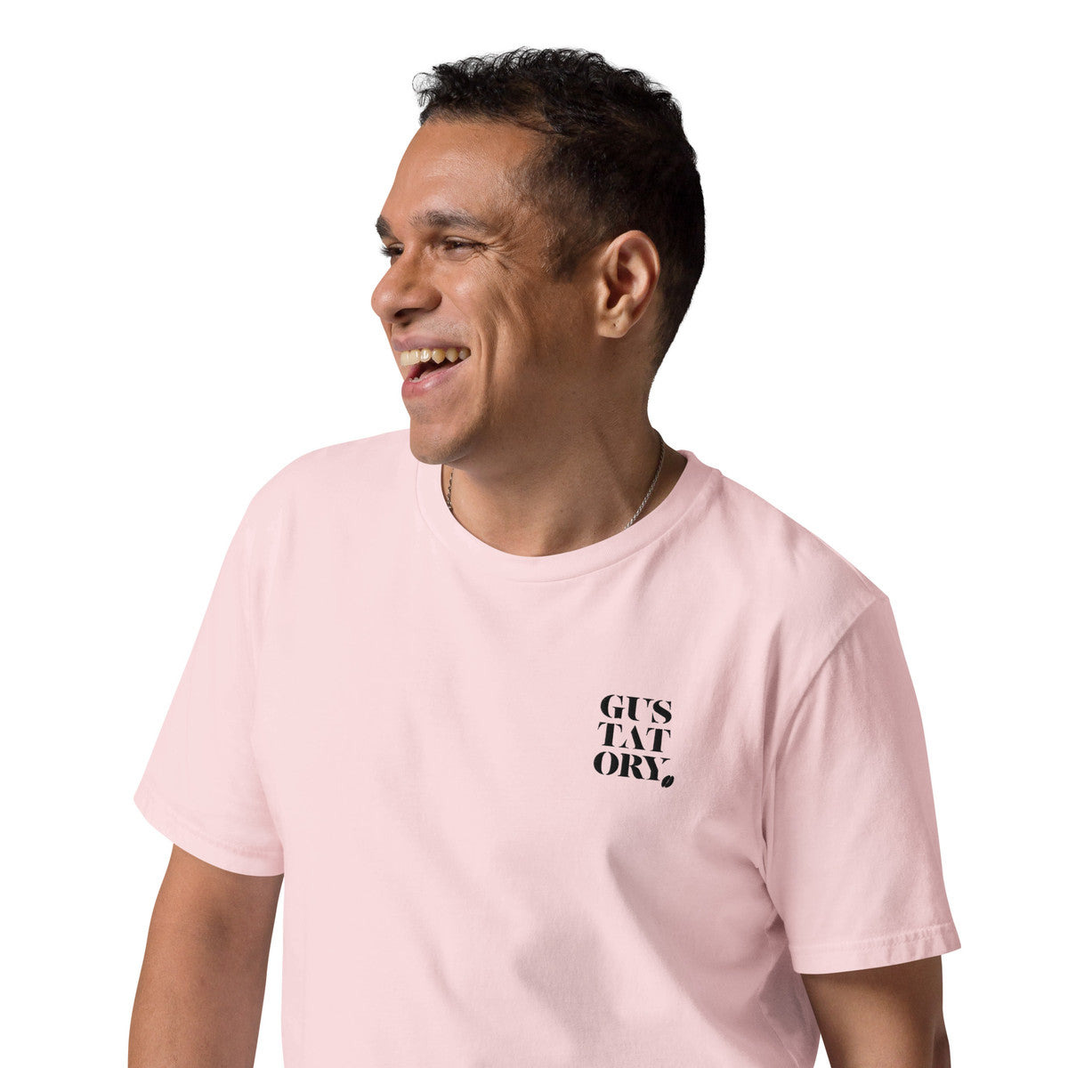 ANCHOR & CREW x GUSTATORY Edinburgh Coffee Scene Organic Cotton Embroidered T-Shirt