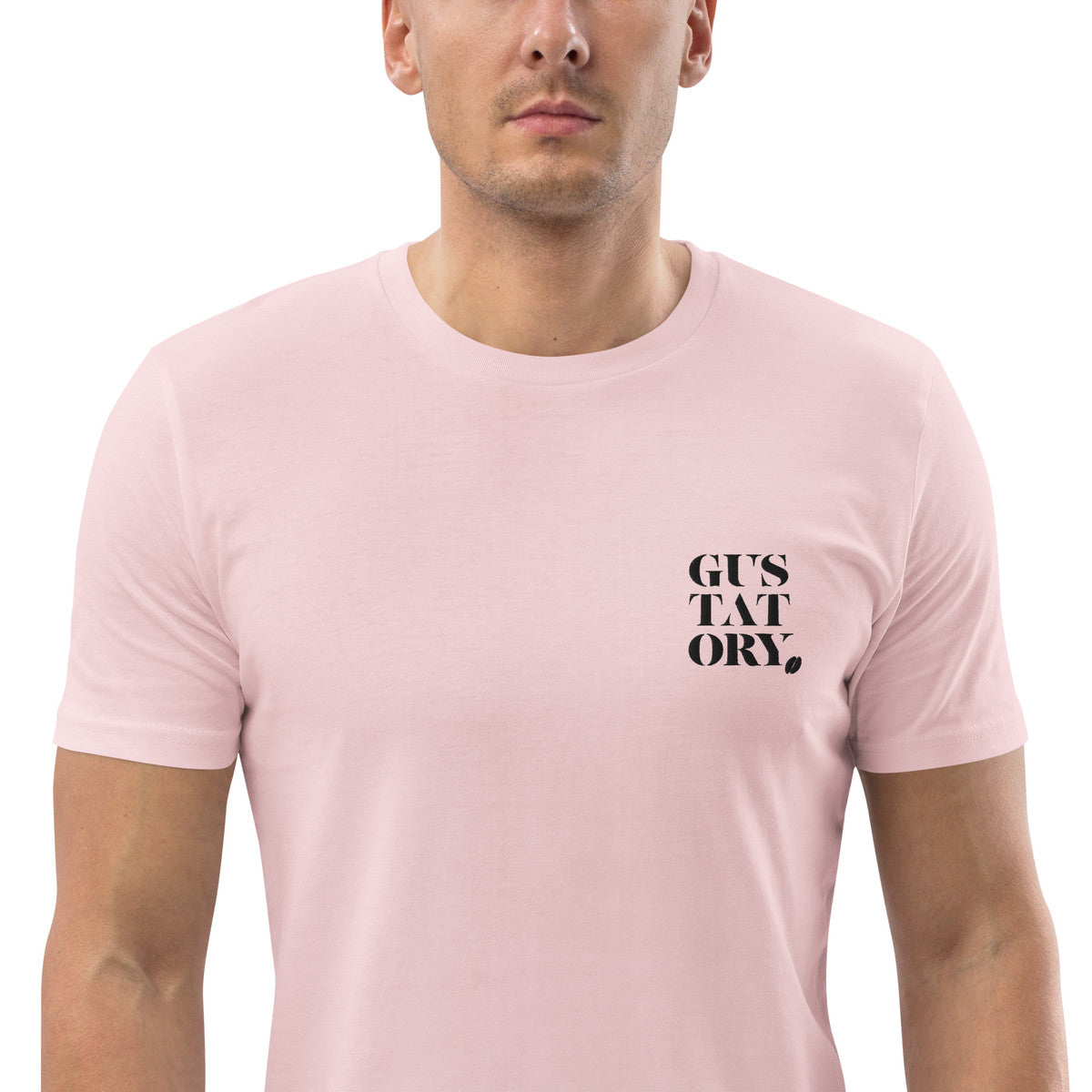 ANCHOR & CREW x GUSTATORY London Coffee Scene Organic Cotton Embroidered T-Shirt