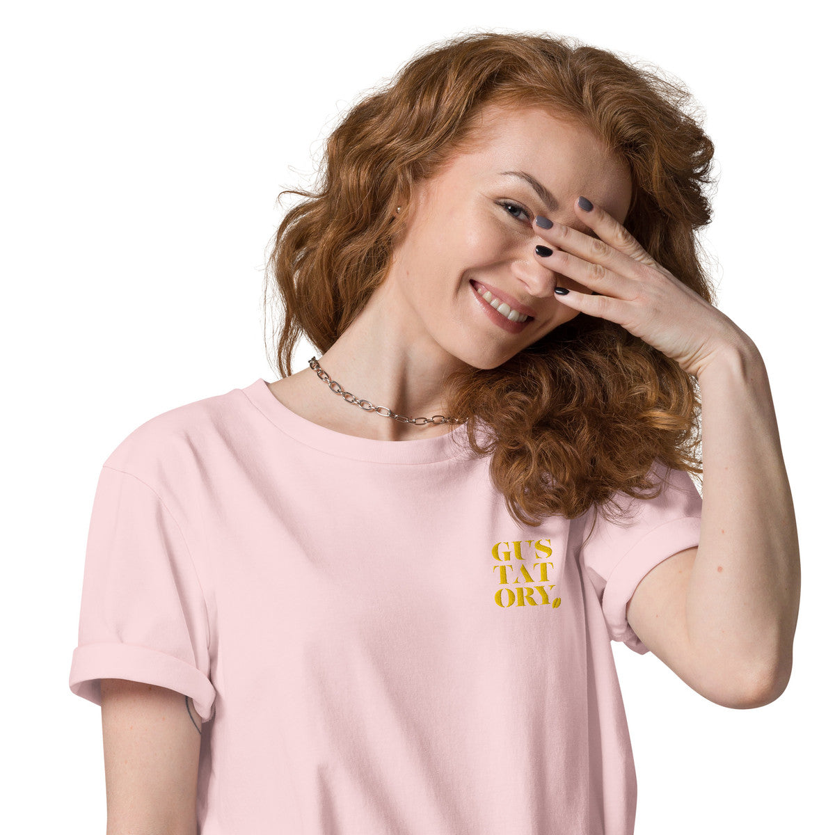 ANCHOR & CREW x GUSTATORY Coffee Over Bills Organic Cotton Embroidered T-Shirt 