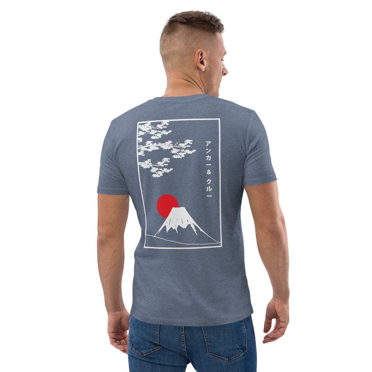 ANCHOR & CREW Mount Fuji Landmark Organic Cotton T-Shirt