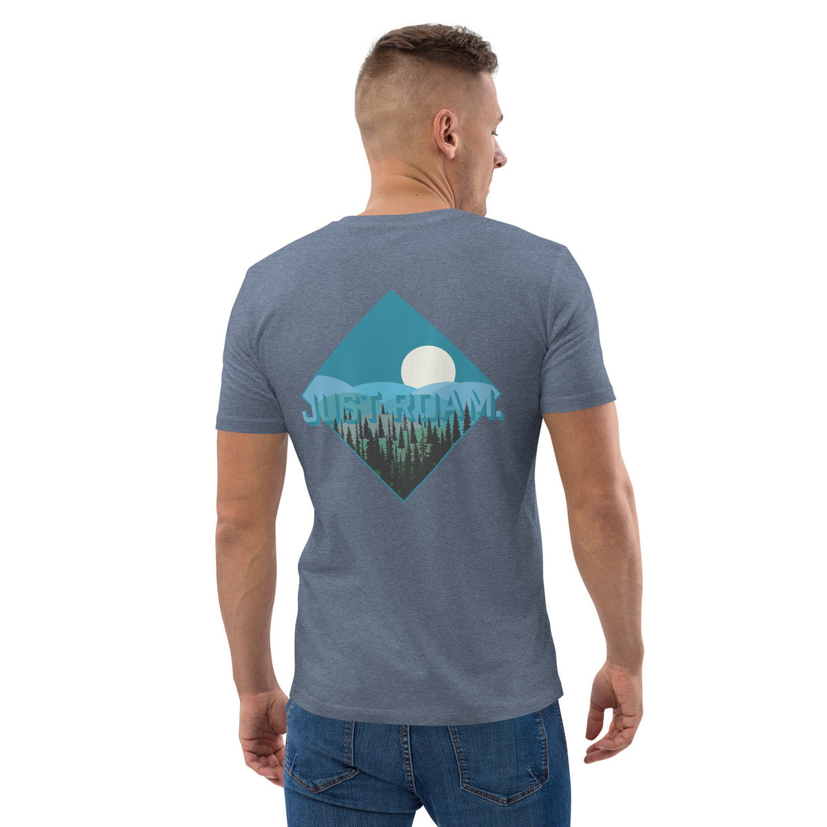 ANCHOR & CREW Just Roam. Peaks Organic Cotton T-Shirt
