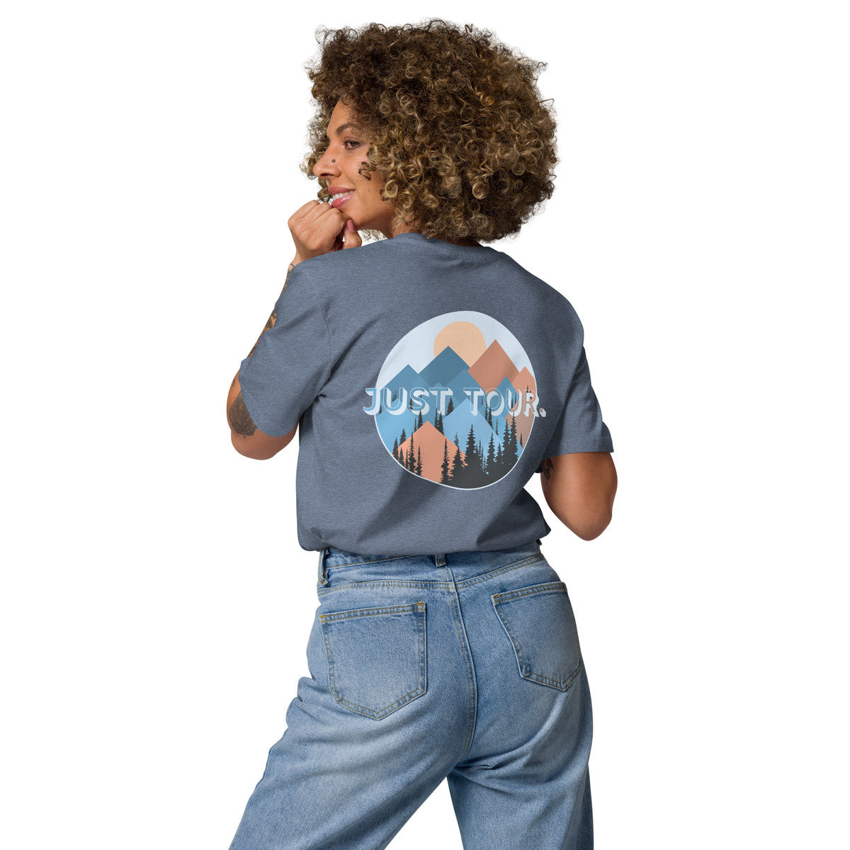 ANCHOR & CREW Just Tour. Seeker Organic Cotton T-Shirt