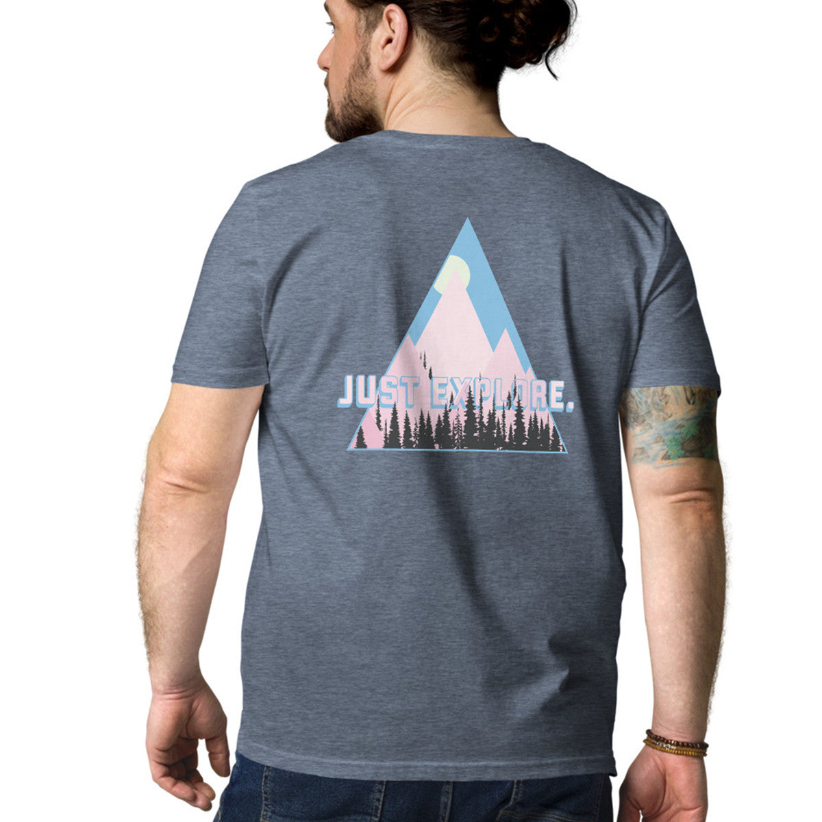 ANCHOR & CREW Just Explore. Seeker Organic Cotton T-Shirt