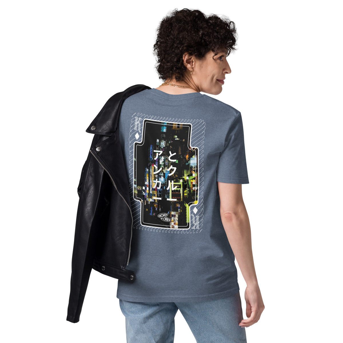 ANCHOR & CREW 02 Japan Gurafiku Organic Cotton T-Shirt 