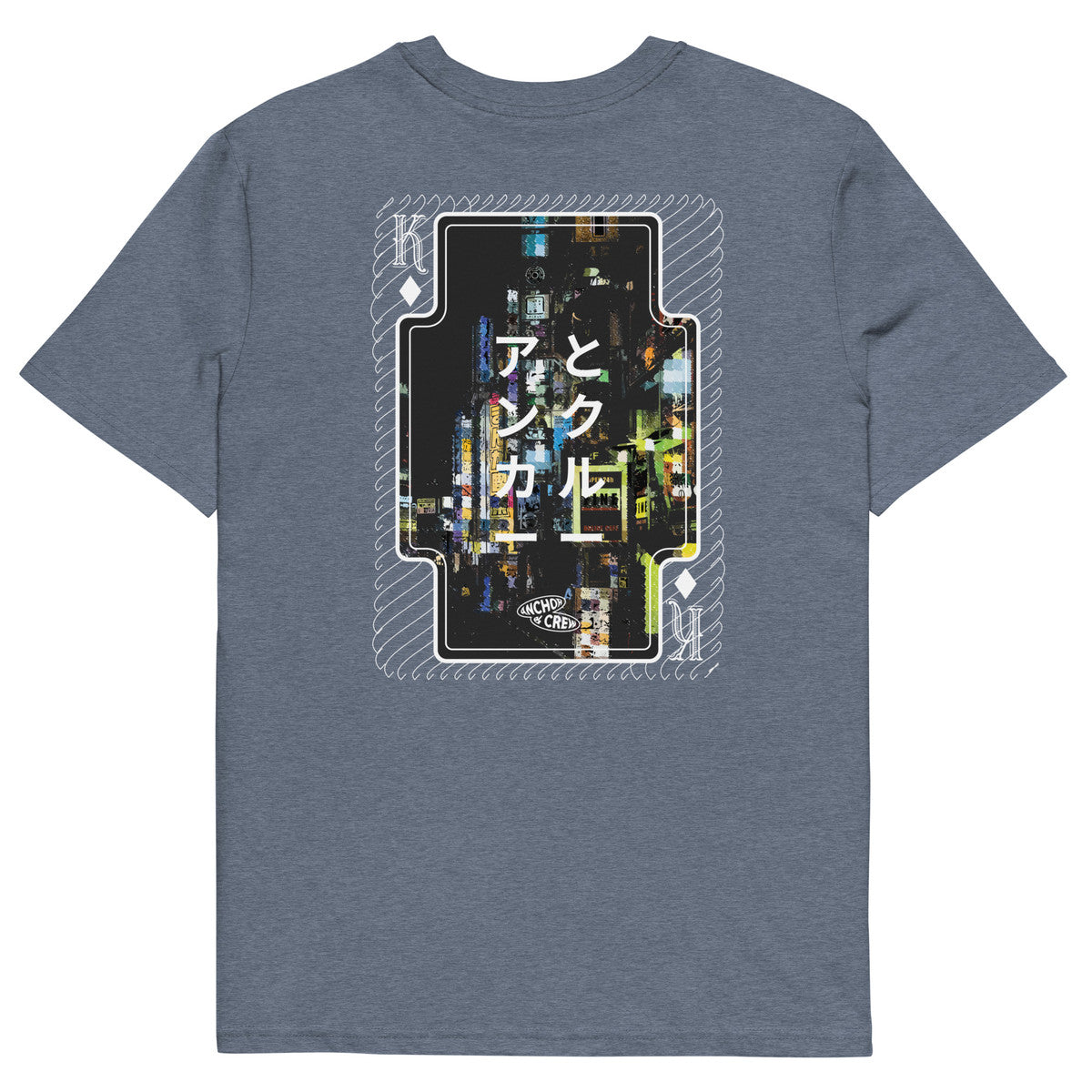 ANCHOR & CREW 02 Japan Gurafiku Organic Cotton T-Shirt 