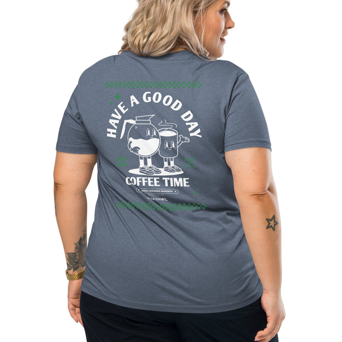 ANCHOR & CREW x GUSTATORY Have A Good Day Organic Cotton Embroidered T-Shirt