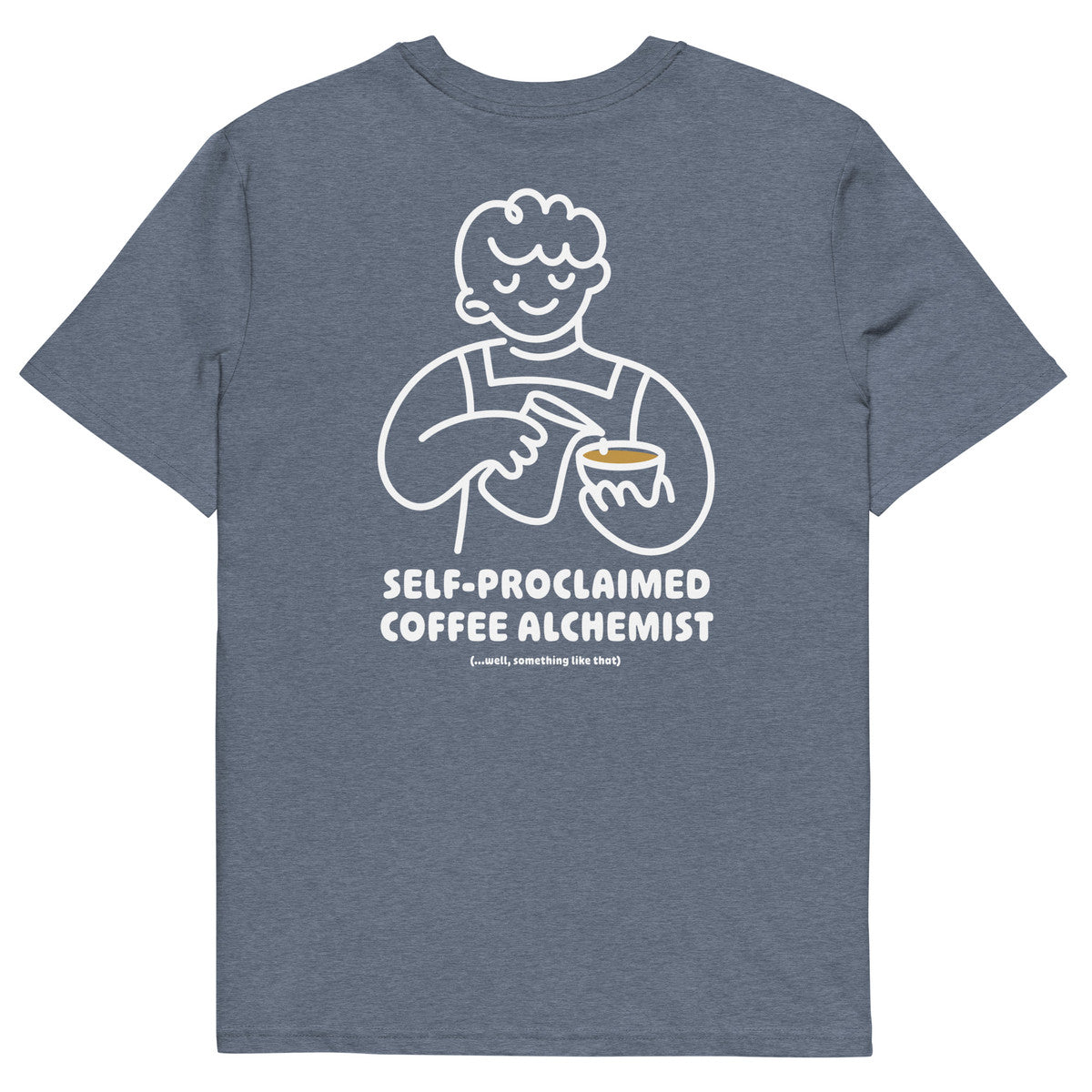 ANCHOR & CREW x GUSTATORY Coffee Alchemist Organic Cotton Embroidered T-Shirt