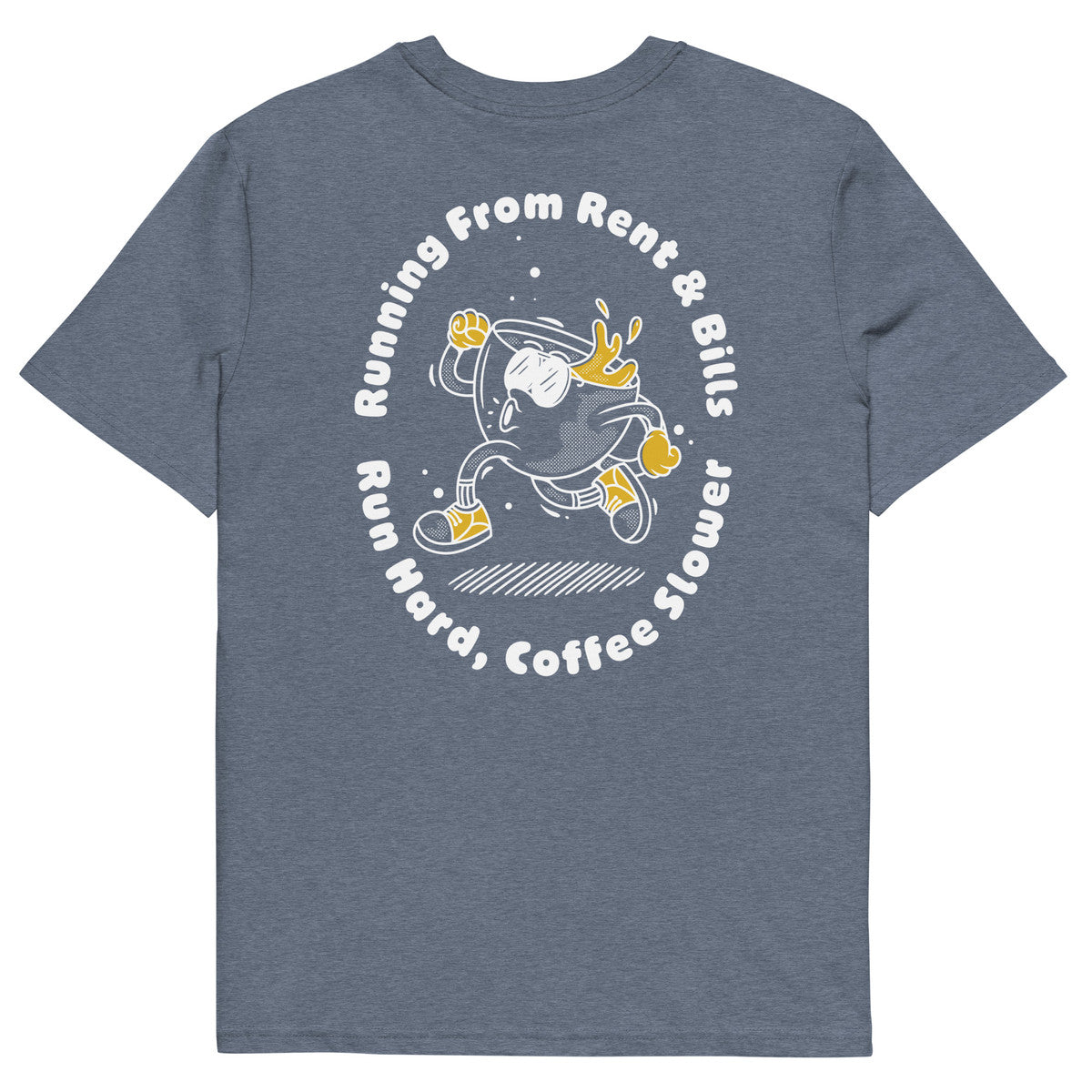 ANCHOR & CREW x GUSTATORY Coffee Over Bills Organic Cotton Embroidered T-Shirt 