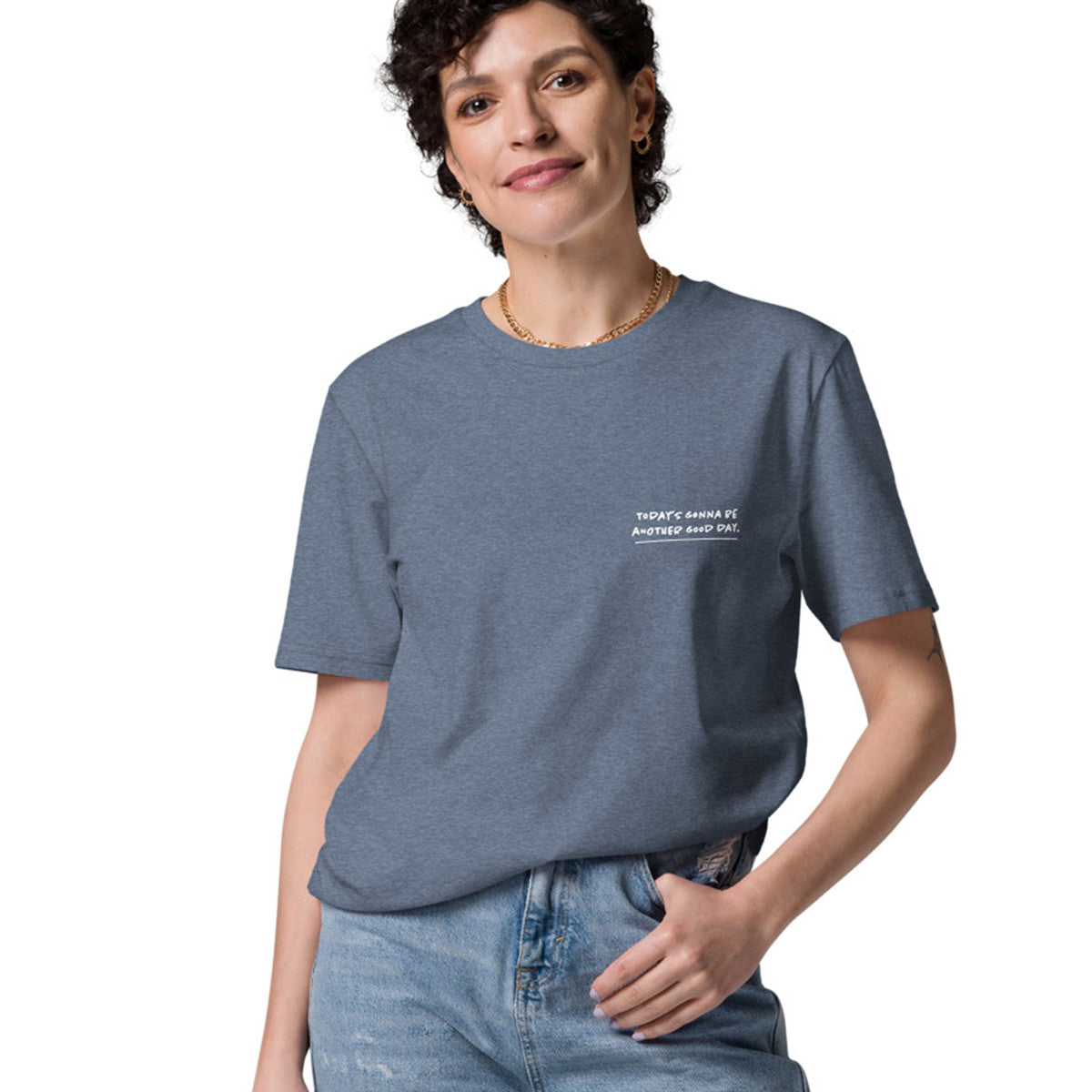 ANCHOR & CREW Flamingo Another Good Day Organic Cotton T-Shirt