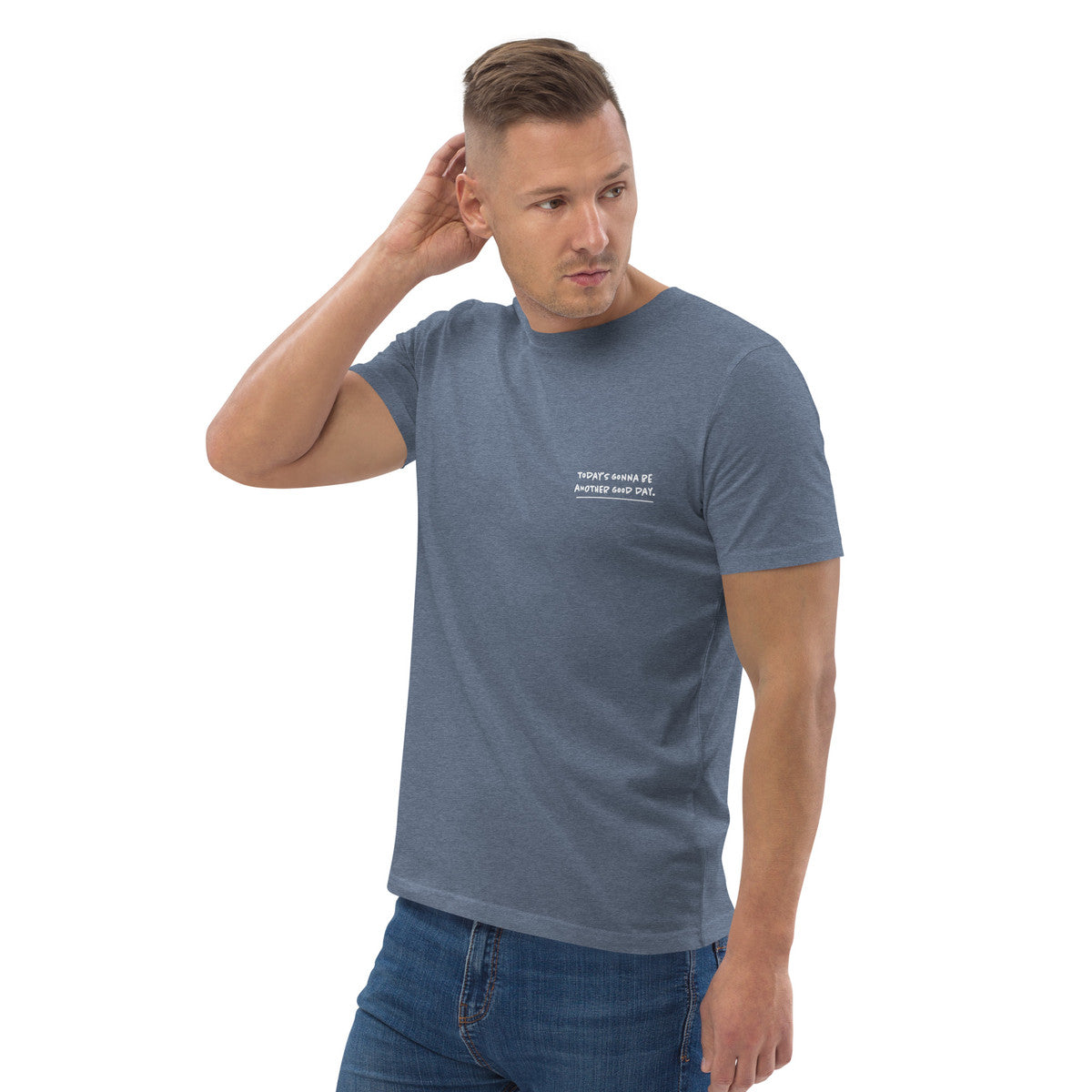 ANCHOR & CREW Koi Fish Another Good Day Organic Cotton T-Shirt