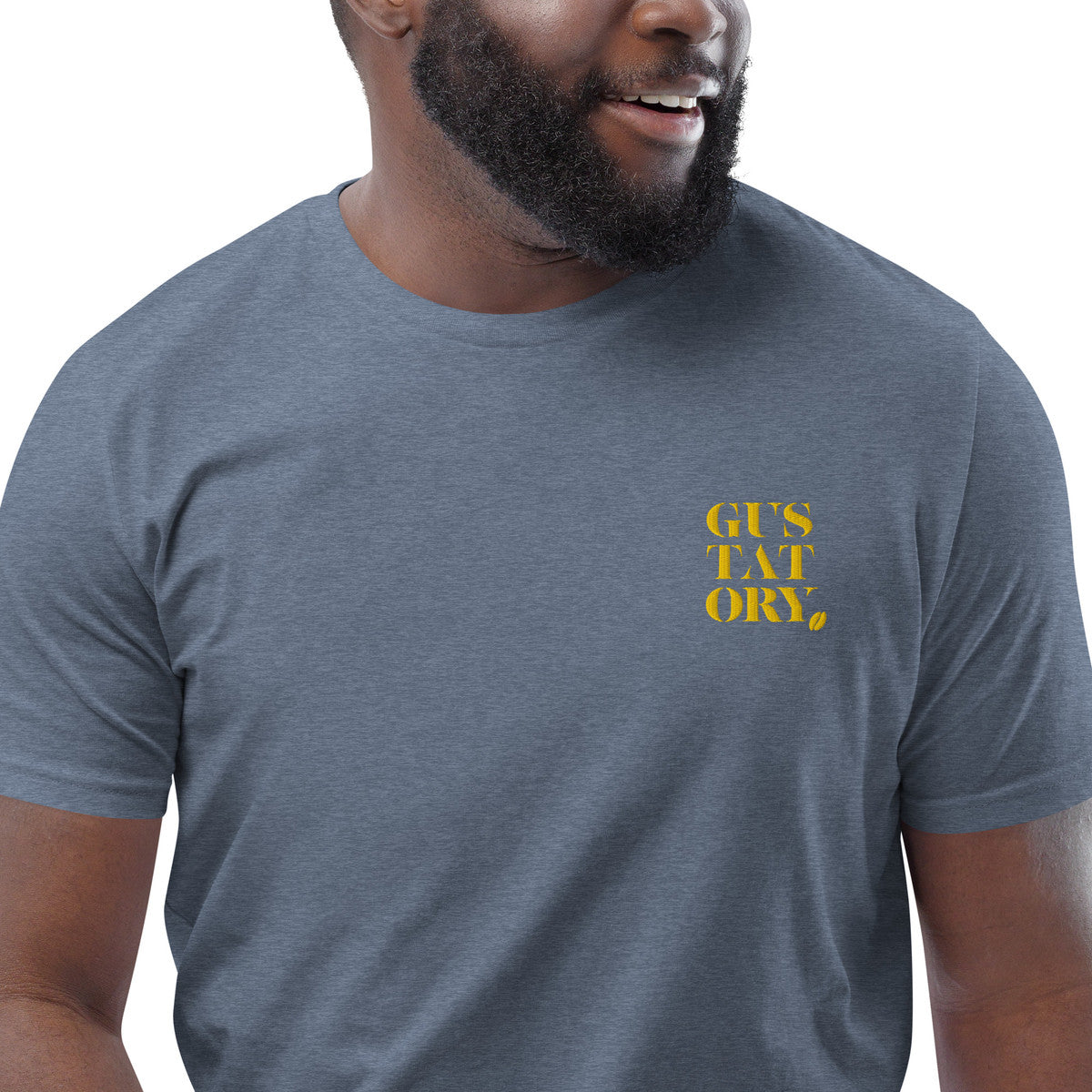 ANCHOR & CREW x GUSTATORY Coffee Over Bills Organic Cotton Embroidered T-Shirt 