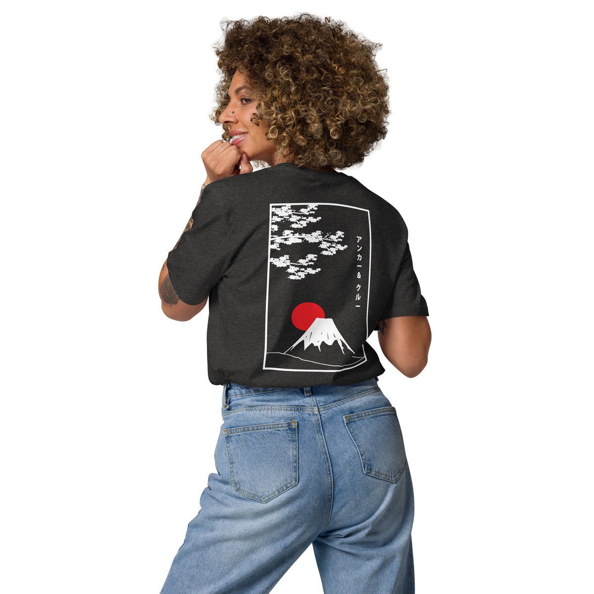 ANCHOR & CREW Mount Fuji Landmark Organic Cotton T-Shirt