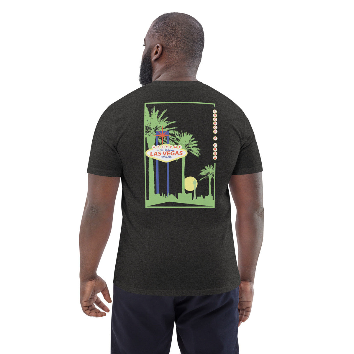 ANCHOR & CREW Las Vegas Landmark Organic Cotton T-Shirt