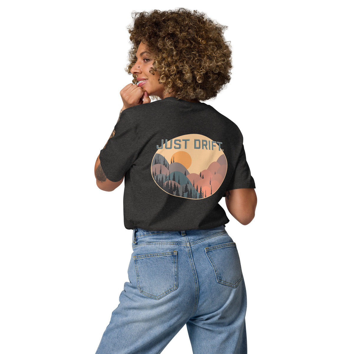 ANCHOR & CREW Just Drift. Seeker Organic Cotton T-Shirt