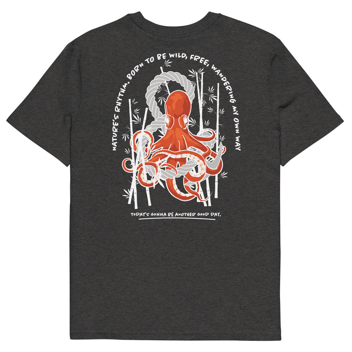 ANCHOR & CREW Octopus Another Good Day Organic Cotton T-Shirt