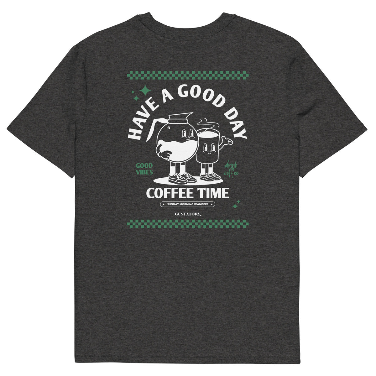 ANCHOR & CREW x GUSTATORY Have A Good Day Organic Cotton Embroidered T-Shirt
