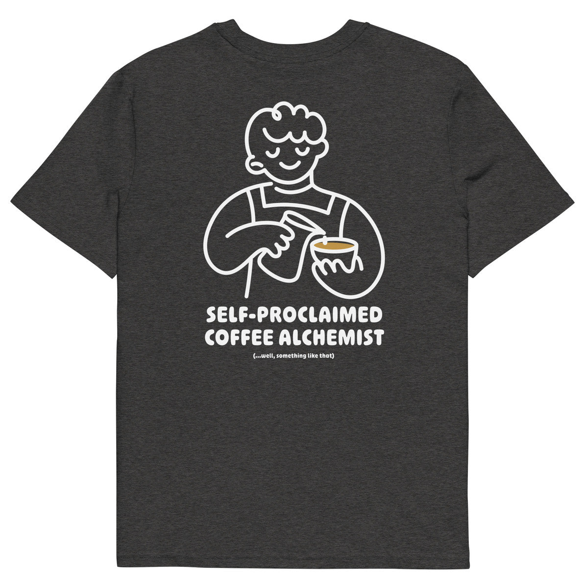 ANCHOR & CREW x GUSTATORY Coffee Alchemist Organic Cotton Embroidered T-Shirt