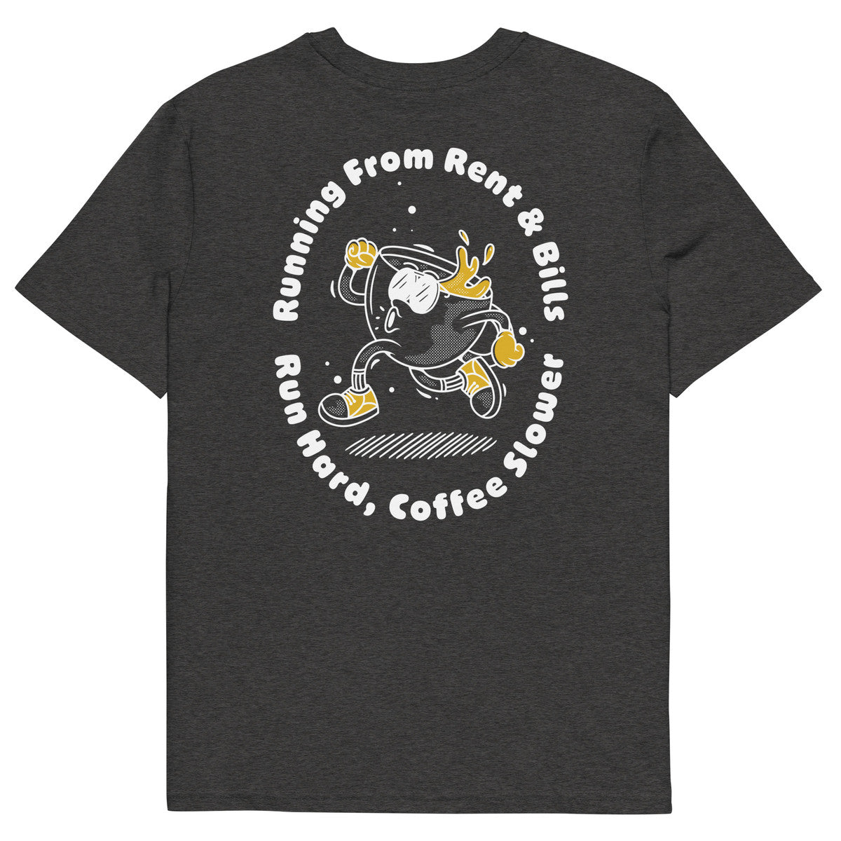 ANCHOR & CREW x GUSTATORY Coffee Over Bills Organic Cotton Embroidered T-Shirt 
