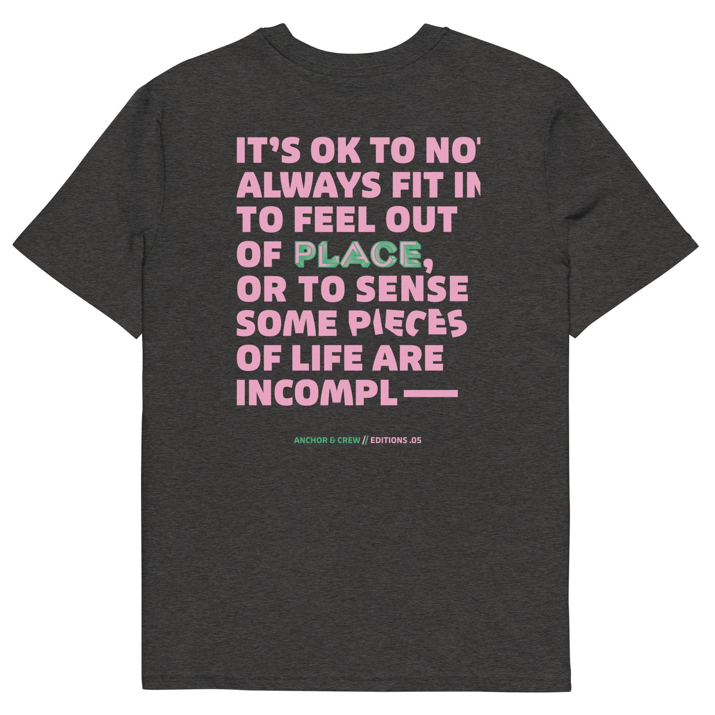 05 It's Ok EDITIONS Organic Cotton T-Shirt