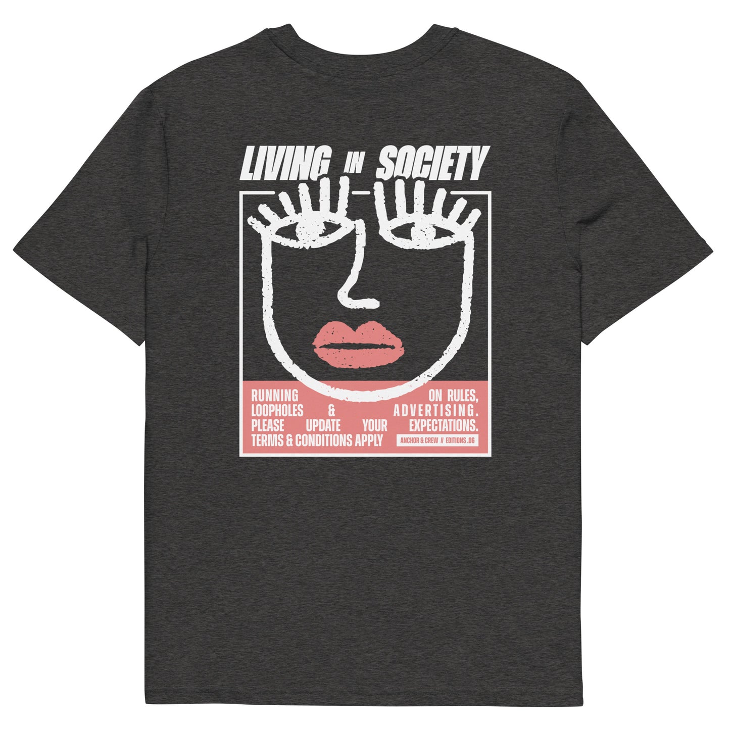 06 Living In Society EDITIONS Organic Cotton T-Shirt