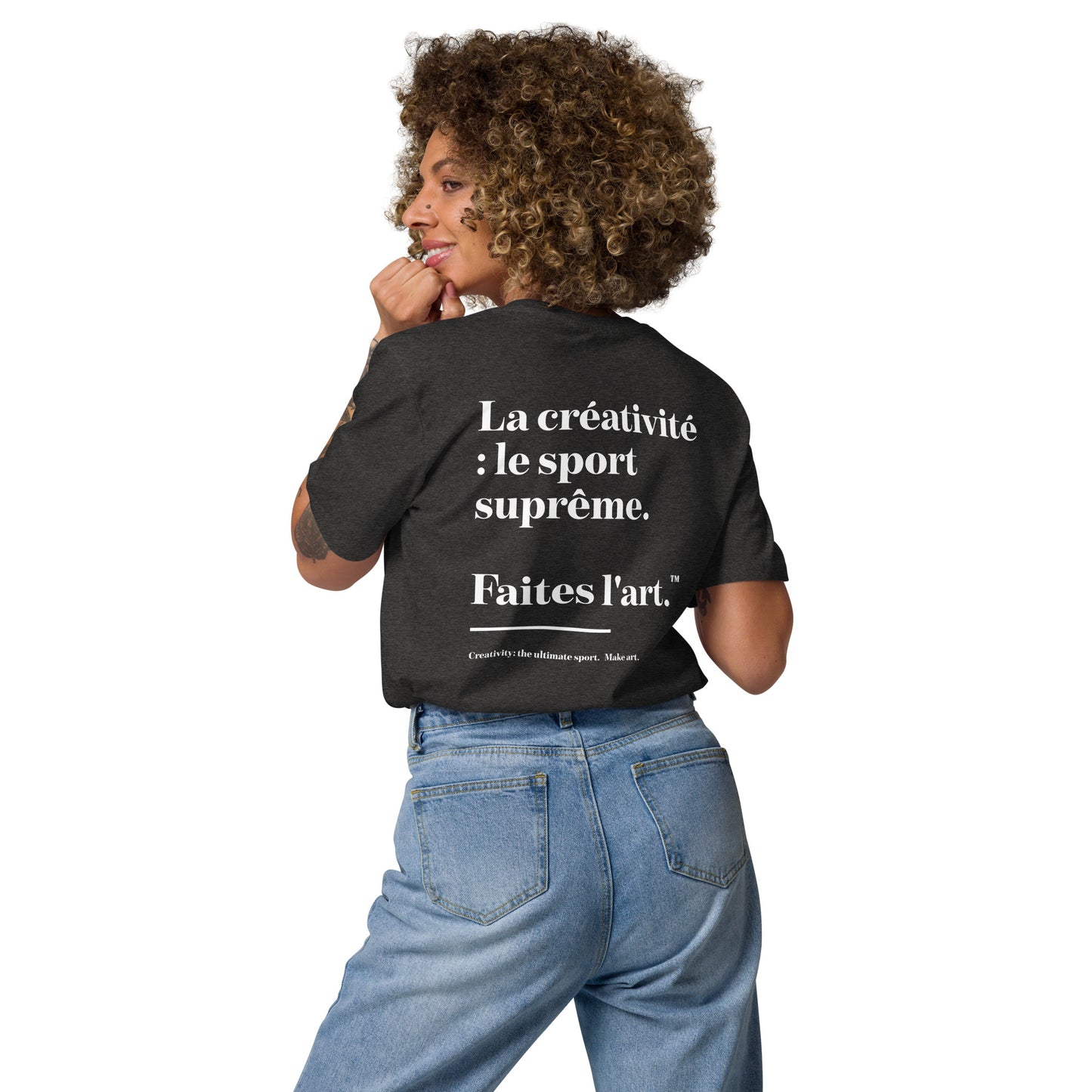Make Art Creative Standard Organic Cotton T-Shirt
